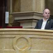 EuropaPress 7280045 secretario general junts jordi turull pleno parlament cataluna 10 febrero