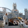 La misa del papa León XIV en Cibeles dispara las audiencias de La 1 durante la mañana del domingo