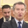 Abascal y Feijóo, este lunes (Eduardo Parra/Europa Press)