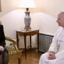 Ayuso con el papa León XIV