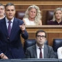 El presidente del Gobierno, Pedro Sánchez, el vicepresidente primero y ministro de Economía, Carlos Cuerpo y la vicepresidenta tercera y ministra para la Transición Energética, Sara Aagesen. Marta Fernández / Europa Press