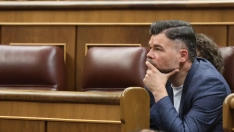 El diputado de ERC, Gabriel Rufián.  Marta Fernández / Europa Press