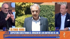 Antón Losada ('Malas Lenguas') cuestiona el origen de la incautación de mensajes por EEUU en el 'caso Plus Ultra' por el que se imputó a Zapatero: "Esto no es un tema formal"