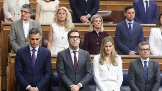 El presidente del Gobierno, Pedro Sánchez, el vicepresidente primero y ministro de Economía, Carlos Cuerpo, la vicepresidenta tercera y ministra para la Transición Energética, Sara Aagesen, y el ministro de la Presidencia, Félix Bolaños. Marta Fernández / Europa Press El presidente del Gobierno, Pedro Sánchez, el vicepresidente primero y ministro de Economía, Carlos Cuerpo, la vicepresidenta tercera y ministra para la Transición Energética, Sara Aagesen, y el ministro de la Presidencia, Félix Bolaños. Marta Fernández / Europa Press