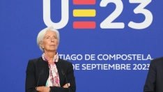 La presidenta del Banco Central Europeo (BCE), Christine Lagarde. Álvaro Ballesteros / Europa Press