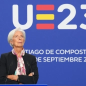 La presidenta del Banco Central Europeo (BCE), Christine Lagarde. Álvaro Ballesteros / Europa Press La presidenta del Banco Central Europeo (BCE), Christine Lagarde. Álvaro Ballesteros / Europa Press