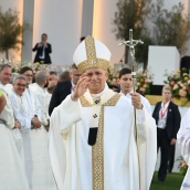 EuropaPress 7589939 papa leon xiv celebracion santa misa multitudinaria 11 junio 2026 palmas