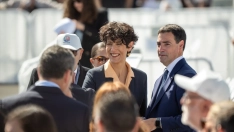 La ministra de Inclusión, Seguridad Social y Migraciones, Elma Saiz. Alejandro Barrosa / ACFI / Europa Press