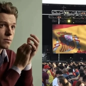 La Plaza de Colón recupera las pantallas del Mundial con Tom Holland como invitado estrella en la previa del España-Cabo Verde