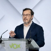 El portavoz de Vox, José Antonio Fúster. Alberto Ortega / Europa Press