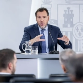 El ministro de Transportes y Movilidad Sostenible, Óscar Puente. Alberto Ortega / Europa Press