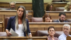 La portavoz de Junts en el Congreso, Miriam Nogueras. Marta Fernández / Europa Press
