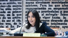 La directora general de la Guardia Civil, Mercedes González Fernández, comparece ante la Comisión de Interior, en el Senado, a 16 de junio de 2026. Gustavo Valiente / Europa Press