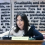 La directora general de la Guardia Civil, Mercedes González Fernández, comparece ante la Comisión de Interior, en el Senado, a 16 de junio de 2026. Gustavo Valiente / Europa Press