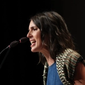 La secretaria política de Podemos y eurodiputada, Irene Montero, durante la jornada ‘Primavera de lucha, primavera de esperanza’. Alejandro Martínez Vélez / Europa Press