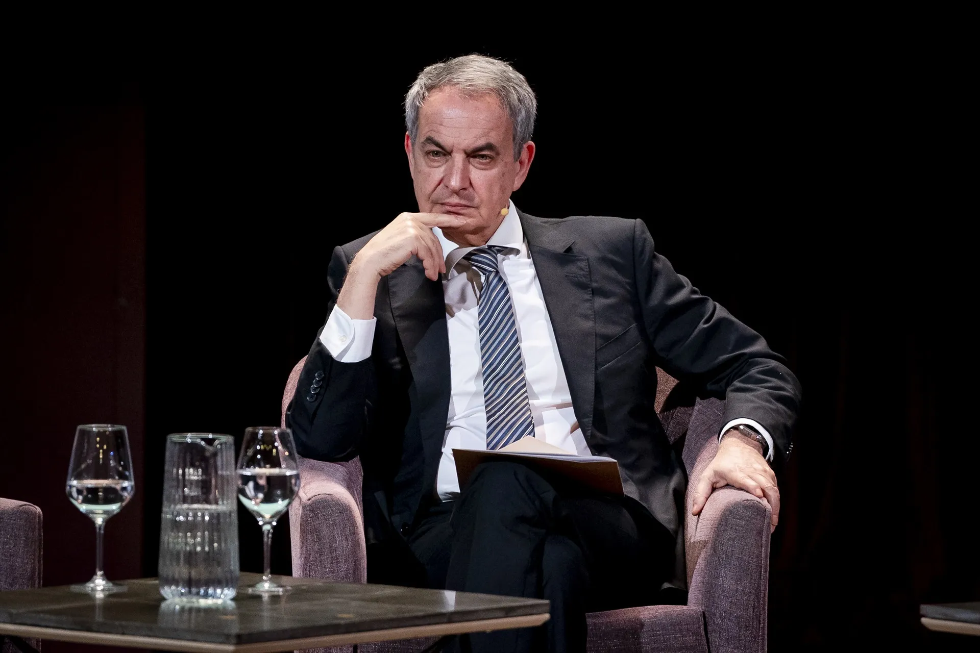 El expresidente del Gobierno José Luis Rodríguez Zapatero
