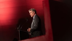 El presidente del PP, Alberto Núñez Feijóo, interviene durante la séptima edición de Taleñto España el pasado 11 de junio. Fernando Sánchez / Europa Press