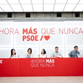 La secretaria de organización del PSOE, Rebeca Torró, se reúne con los secretarios de organización territoriales. Imagen perfil X de Rebeca Torró (@Rebeca_Torro)