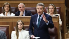El presidente del Partido Popular, Alberto Núñez Feijóo. Marta Fernández / Europa Press