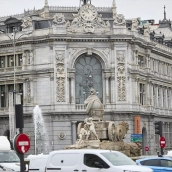 Fachada de El Banco de España