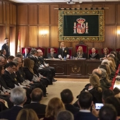 La presidenta del Tribunal Supremo y del Consejo General del Poder Judicial, María Isabel Perelló.  Víctor Fernández / Europa Press