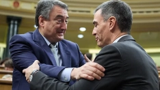 Aitor Esteban y Pedro Sánchez (Jesús Hellín/Europa Press)