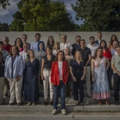 Lista de candidatos de Más Madrid a la Asamblea de Madrid bajo el liderazgo de Mónica García. EP