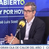 El ministro de la Presidencia, Justicia y Relaciones con las Cortes, Félix Bolaños, en la 'Cadena SER'. Cadena SER