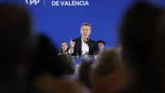 El presidente del Partido Popular, Alberto Núñez Feijóo.  Rober Solsona / Europa Press