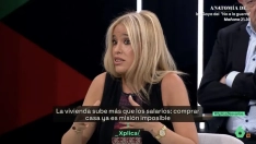 "Me caen mal vuestros argumentos": Afra Blanco estalla en 'laSexta Xplica' contra especuladores, multipropietarios y defensores del PP en pleno debate de vivienda
