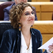La vicepresidenta primera del Gobierno, María Jesús Montero