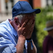 El calor extremo golpea Lleida  los termómetros se disparan hasta los 42,4 ºC y rozan un récord histórico   EuropaPress
