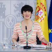 La ministra portavoz, Elma Saiz. Carlos Luján / Europa Press