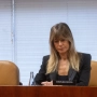La mujer del presidente del Gobierno, Begoña Gómez, durante la Comisión de Investigación de la Asamblea de Madrid. Eduardo Parra / Europa Press