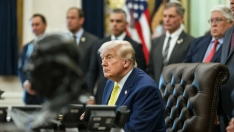 El presidente de Estados Unidos, Donald Trump, en la Casa Blanca. Imagen de @WhiteHouse