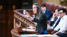 La portavoz de Junts en el Congreso, Miriam Nogueras. Gustavo Valiente / Europa Press