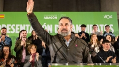 El presidente de VOX, Santiago Abascal