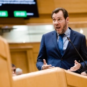 El Ministro de Transportes Óscar Puente. Carlos Luján/Europa Press.