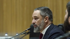 El presidente de Vox, Santiago Abascal. Jesús Hellín / Europa Press