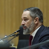 El presidente de Vox, Santiago Abascal. Jesús Hellín / Europa Press