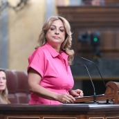 La diputada de Coalición Canaria Cristina Valido. Gustavo Valiente / Europa Press