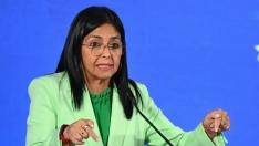 La presidenta en funciones de Venezuela. Delcy Rodríguez. Fuente: Vanity Fair