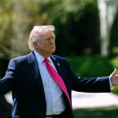 El presidente de los Estados Unidos, Donald Trump, en la Casa Blanca. @WhiteHouse