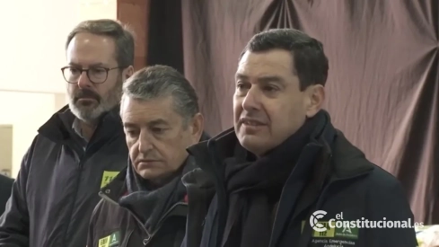 El presidente de la Junta de Andalucía desde Adamuz advierte que la cifra de fallecidos podría aumentar conforme continúen las labores de rescate