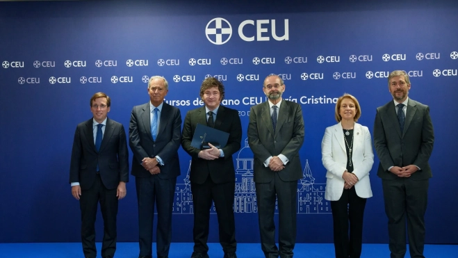 EuropaPress 7623707 presidente argentina javier milei 3i acompanado alcalde madrid jose luis EuropaPress 7623707 presidente argentina javier milei 3i acompanado alcalde madrid jose luis