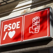 Fachada de la sede del PSOE en Ferraz. Foto de archivo: Marta Fernández / Europa Press