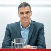 El presidente del Gobierno y líder del PSOE, Pedro Sánchez, en Ferraz el pasado año. Alejandro Martínez Vélez / Europa Press El presidente del Gobierno y líder del PSOE, Pedro Sánchez, en Ferraz el pasado año. Alejandro Martínez Vélez / Europa Press