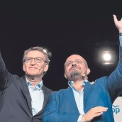 Feijóo y Alejandro Fernández (Europa Press)