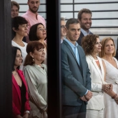 Comisión Ejecutiva Federal en la sede de Ferraz, a 7 de julio de 2025. Alejandro Martínez Vélez / Europa Press Comisión Ejecutiva Federal en la sede de Ferraz, a 7 de julio de 2025. Alejandro Martínez Vélez / Europa Press