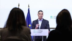 El presidente del Gobierno, Pedro Sánchez